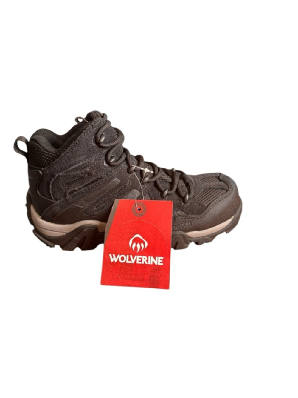 Women's Wolverine Wilderness Mid Hiker Boots US 6 Black Grey New waterproof